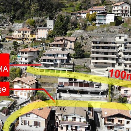 Apartment Panorama Gravedona Bagian luar foto