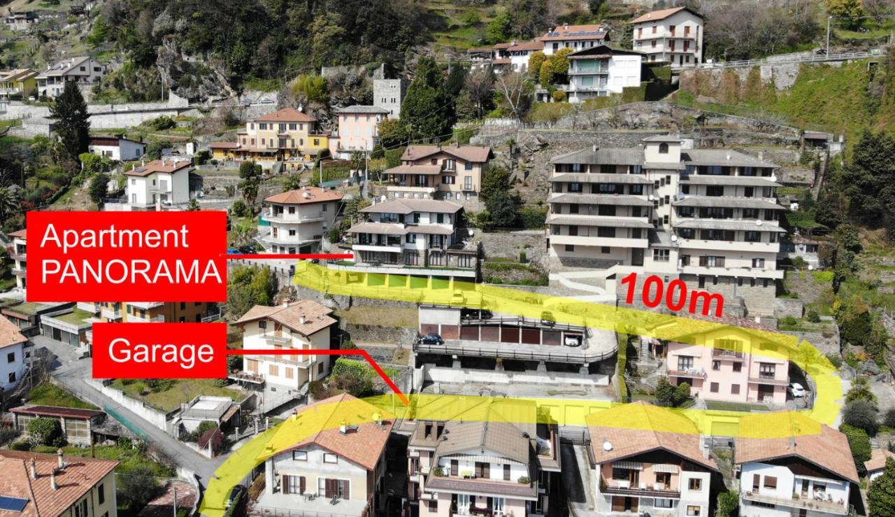 Apartment Panorama Gravedona Bagian luar foto